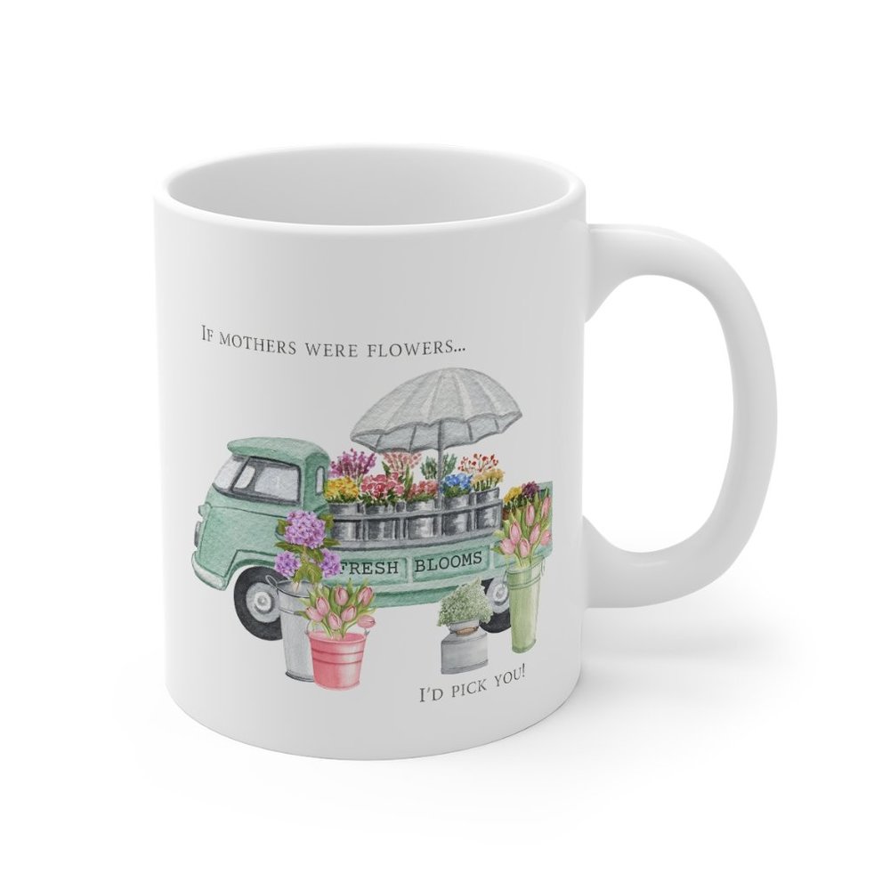New Mother's Day Mug, If Mothers were Flowers - Picture 3 of 3